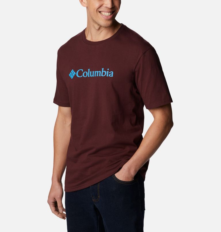Thumbnail: T-shirt CSC Basic Logo II Homme , Color: Elderberry, CSC Branded, image 5