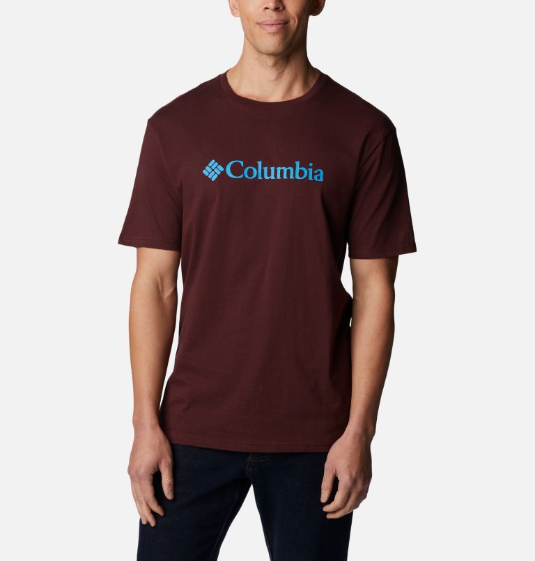 Thumbnail: T-shirt CSC Basic Logo II Homme , Color: Elderberry, CSC Branded, image 1