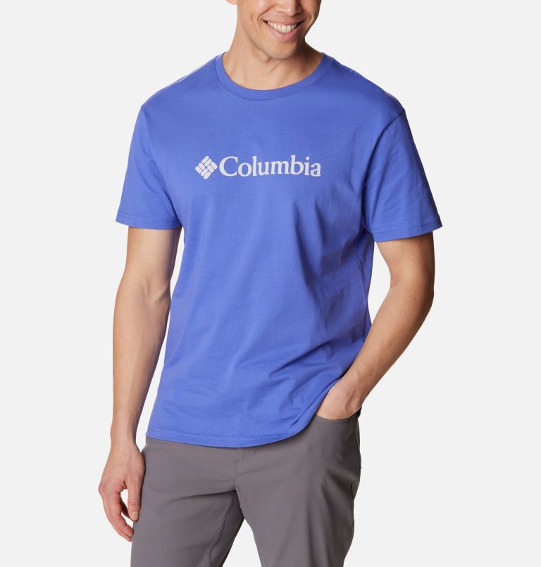 Camiseta CSC Basic Logo para hombre, Color: Purple Lotus, CSC Branded Graphic, image 5