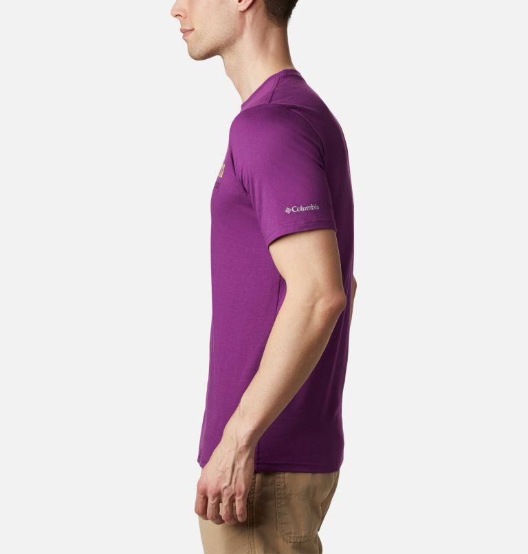 CSC Basic Logo&trade; Short Sleeve | 575 | M Men&rsquo;s CSC Basic Logo&trade; Tee, Plum CSC Brand Retro, a1