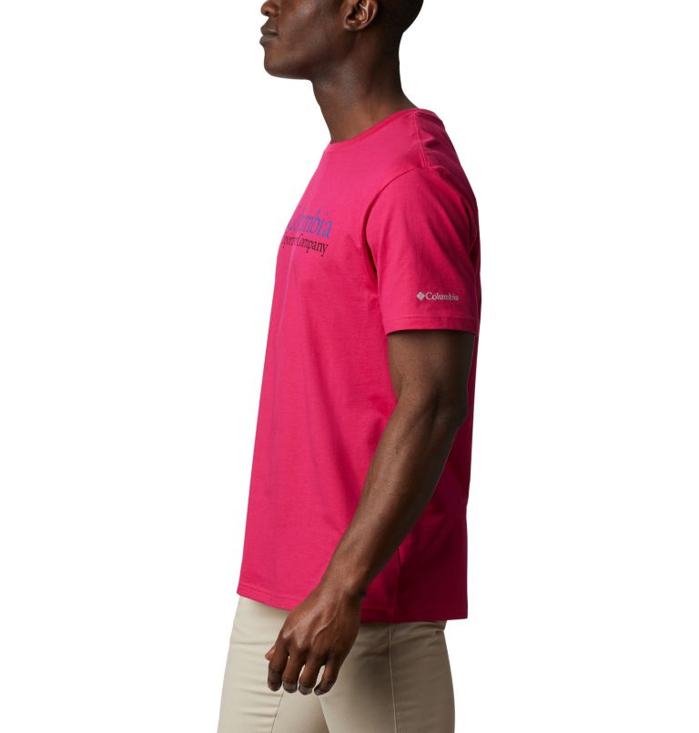 CSC Basic Logo&trade; Short Sleeve | 612 | XXL Men&rsquo;s CSC Basic Logo&trade; Tee, Cactus Pink Icon, a1