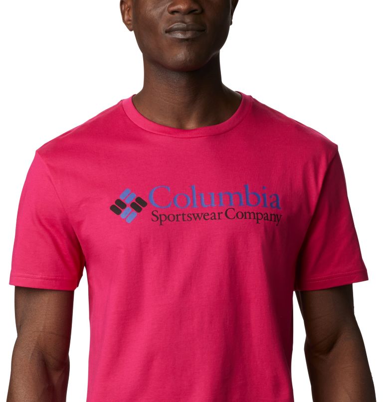 CSC Basic Logo&trade; Short Sleeve | 612 | XXL Men&rsquo;s CSC Basic Logo&trade; Tee, Cactus Pink Icon, a2