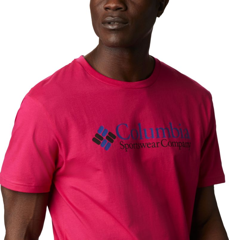 CSC Basic Logo&trade; Short Sleeve | 612 | XXL Men&rsquo;s CSC Basic Logo&trade; Tee, Cactus Pink Icon, a3