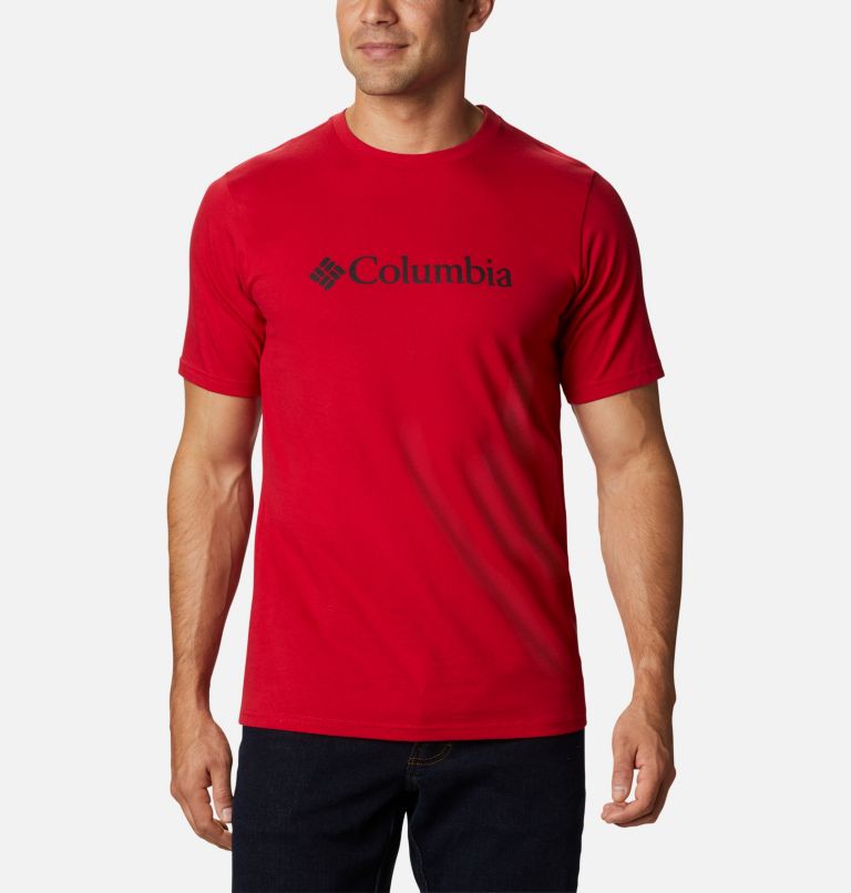 T-shirt CSC Basic Logo II Homme , Color: Mountain Red, image 1