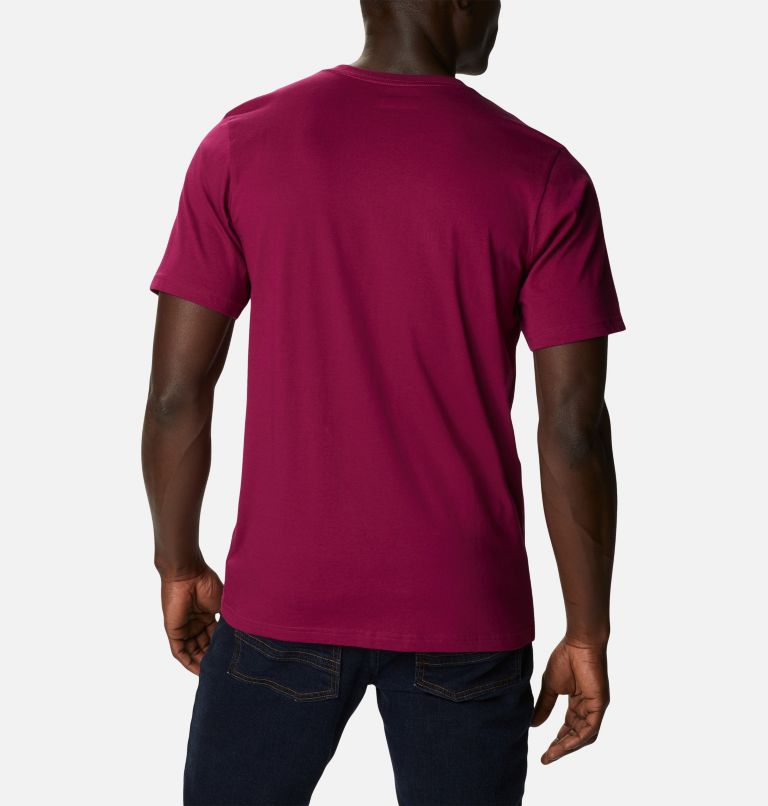 Thumbnail: T-shirt CSC Basic Logo II Homme , Color: Red Onion, image 2