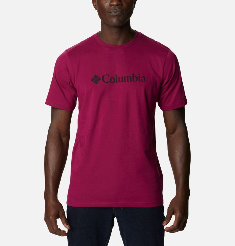 Thumbnail: CSC Basic Logo T-Shirt für Herren, Color: Red Onion, image 1