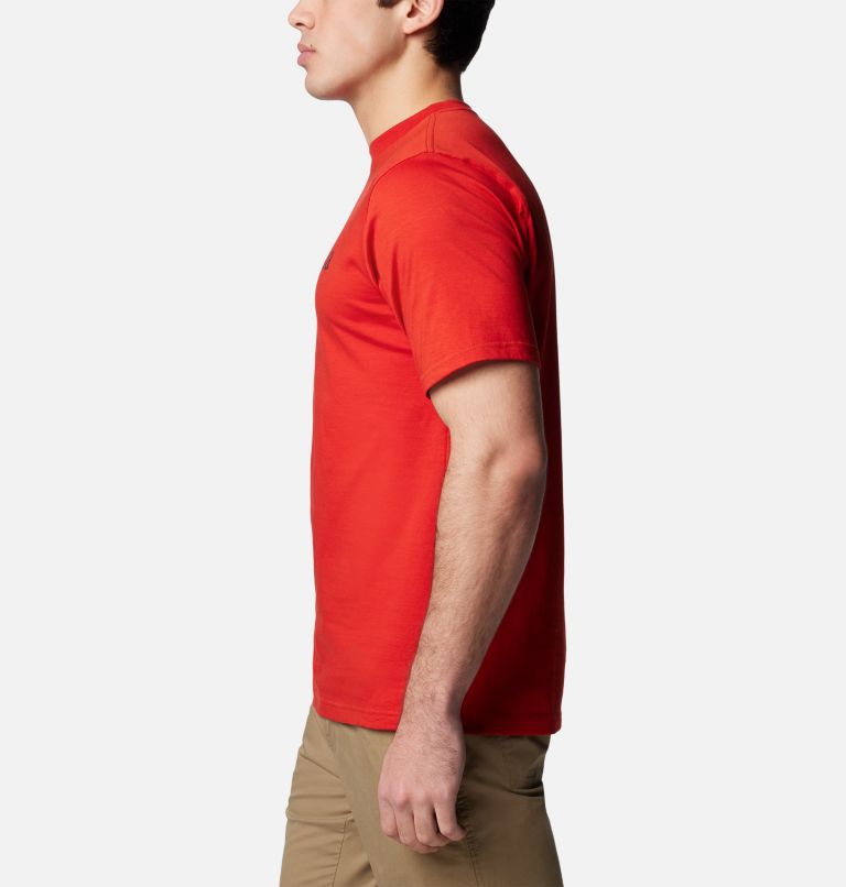 Men’s CSC Basic Logo T-Shirt, Color: Sail Red, CSC Branded, image 3