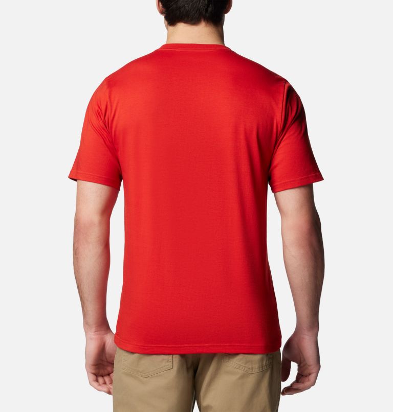 Men’s CSC Basic Logo T-Shirt, Color: Sail Red, CSC Branded, image 2