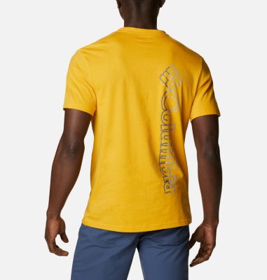 Men&rsquo;s CSC Basic Logo&trade; Tee CSC Basic Logo&trade; Short Sleeve | 014 | L, Bright Gold Vertical, back