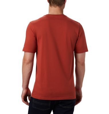 Men&rsquo;s CSC Basic Logo&trade; Tee CSC Basic Logo&trade; Short Sleeve | 015 | S, Carnelian Red, back