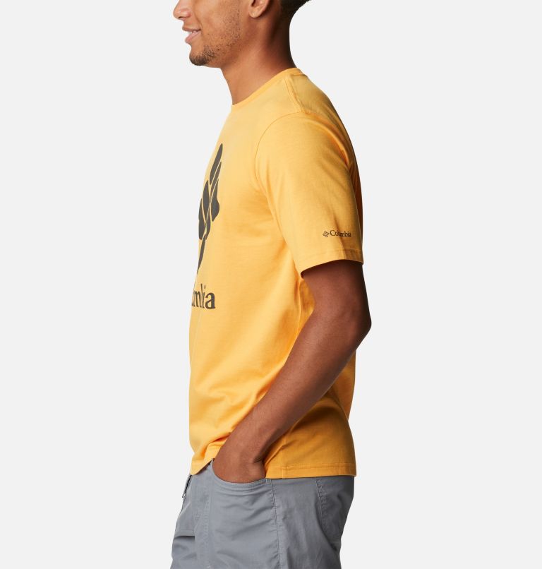 T-shirt CSC Basic Logo II Homme , Color: Mango, CSC Stacked Logo, image 3