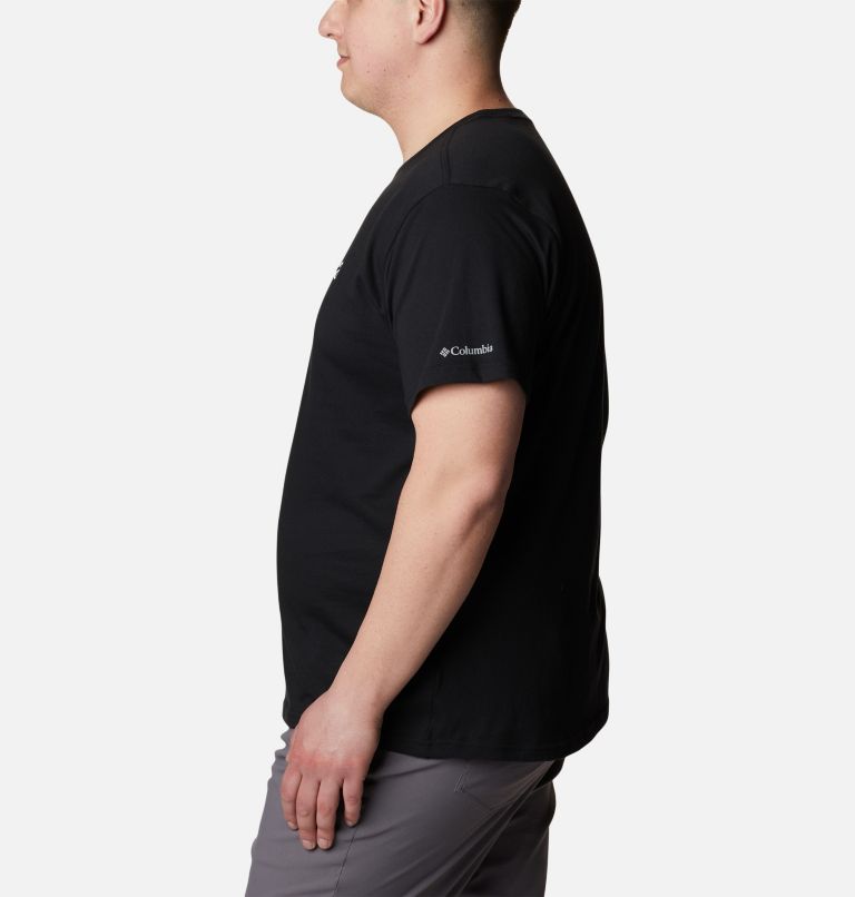 Men's CSC Basic Logo T-shirt – Extended Size, Color: Black, image 3