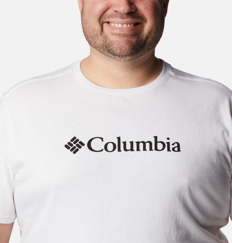 Men's CSC Basic Logo T-shirt – Extended Size, Color: White, image 4