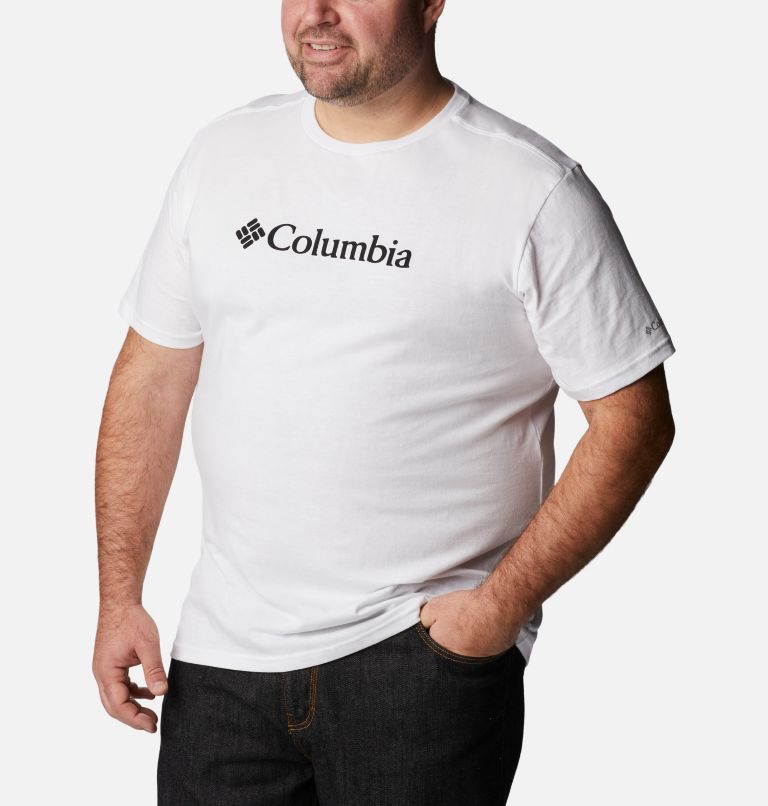 Men's CSC Basic Logo T-shirt – Extended Size, Color: White, image 5