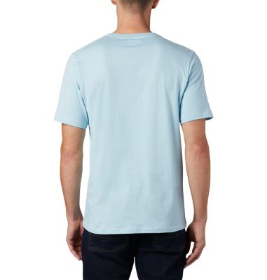 Men's CSC Basic Logo&trade; Short Sleeve Shirt - Big CSC Basic Logo&trade; Short Sleeve | 015 | 3X, Sky Blue, back