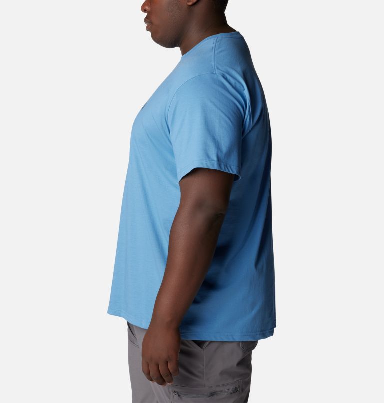 Basic Logo T-Shirt aus Bio Baumwolle für Männer - in Übergrößen, Color: Skyler, Collegiate Navy CSC Branded, image 3