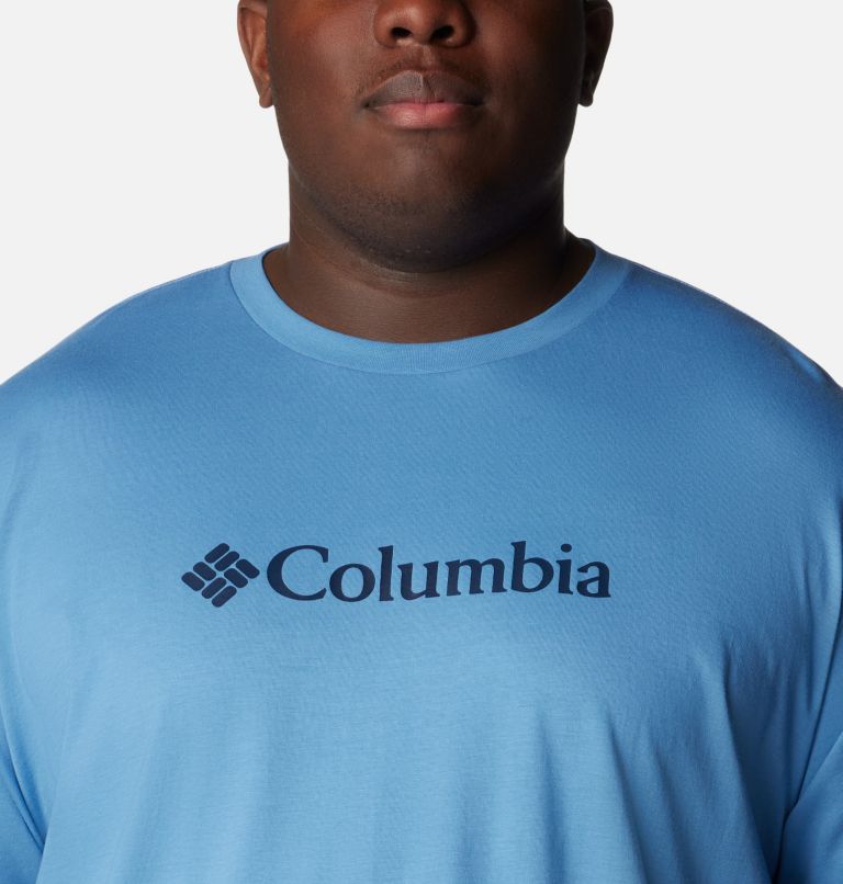 Basic Logo T-Shirt aus Bio Baumwolle für Männer - in Übergrößen, Color: Skyler, Collegiate Navy CSC Branded, image 4