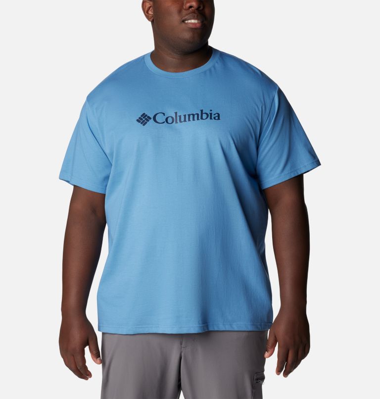 Basic Logo T-Shirt aus Bio Baumwolle für Männer - in Übergrößen, Color: Skyler, Collegiate Navy CSC Branded, image 1