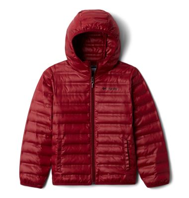 Manteau en duvet &agrave; capuchon Flash Forward&trade; pour enfant Flash Forward&trade; Hooded Down Jacket | 039 | L, Red Jasper, front
