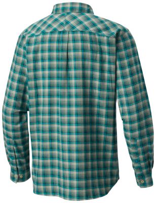 columbia men's silver ridge flannel long sleeve shirt