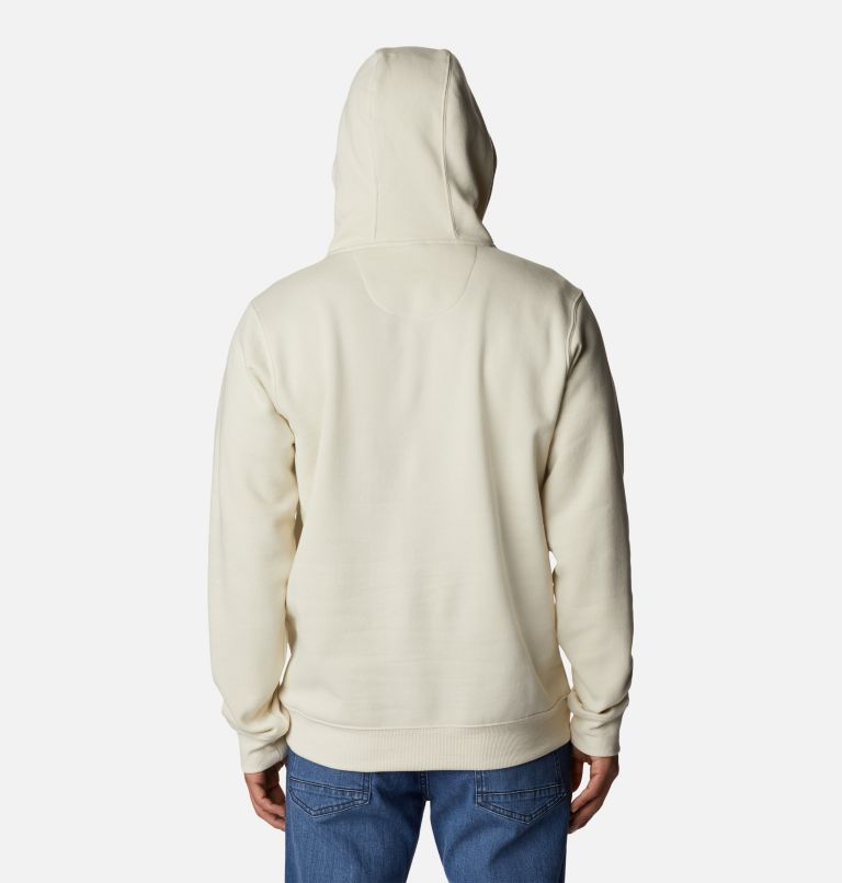 Men's CSC Basic Logo II Hoodie, Color: Chalk, Ripples Graphic, image 2
