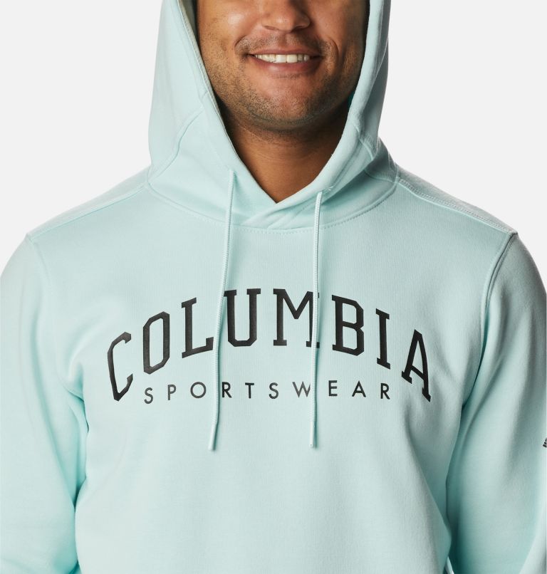 Men's CSC Basic Logo II Hoodie, Color: Icy Morn, Heather, image 4