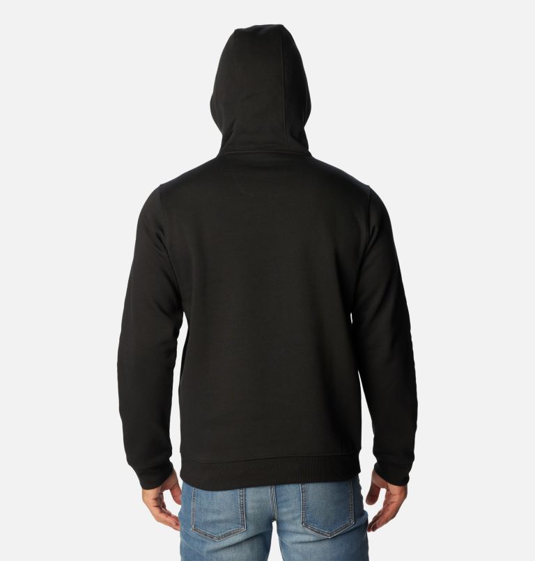 Thumbnail: Men’s CSC Basic Logo II Hoodie, Color: Black, Branded Shadow Graphic, image 2