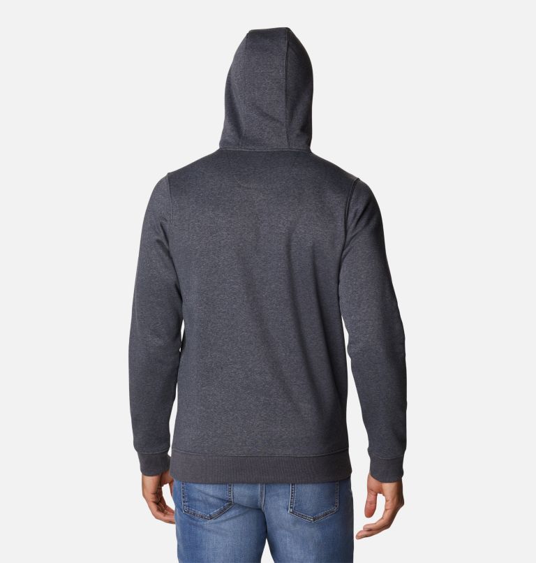 Men’s CSC Basic Logo II Hoodie, Color: Shark Heather, CSC Stacked Frame Checked