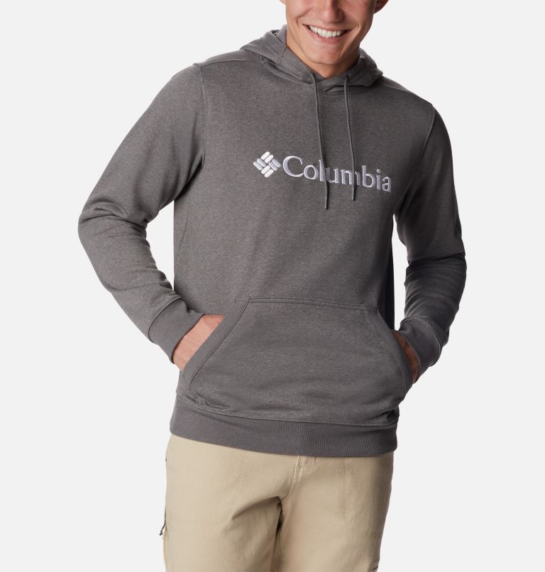 CSC Basic Logo II Hoodie | 028 | M, Color: City Grey Hthr, White CSC Branded Logo, image 5
