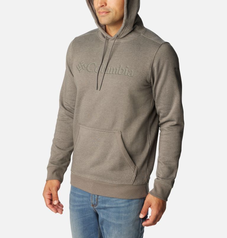 Men’s CSC Basic Logo II Hoodie, Color: City Grey Hthr, Branded Shadow Graphic, image 5