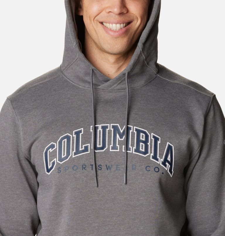 CSC Basic Logo II Hoodie | 032 | XL, Color: City Grey Heather, CSC Varsity Arch 2, image 4