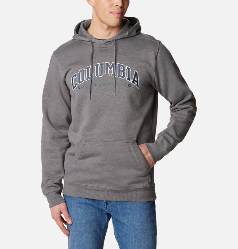 CSC Basic Logo II Hoodie | 032 | XL, Color: City Grey Heather, CSC Varsity Arch 2, image 5