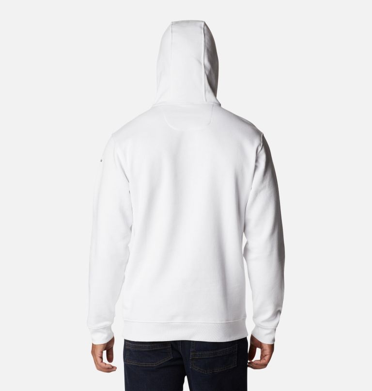 Men’s CSC Basic Logo II Hoodie, Color: White, CSC Branded Logo, image 2
