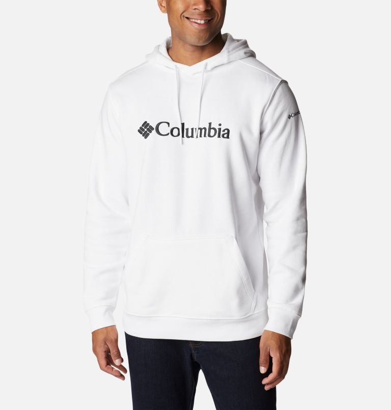 Columbia white hoodie new arrivals