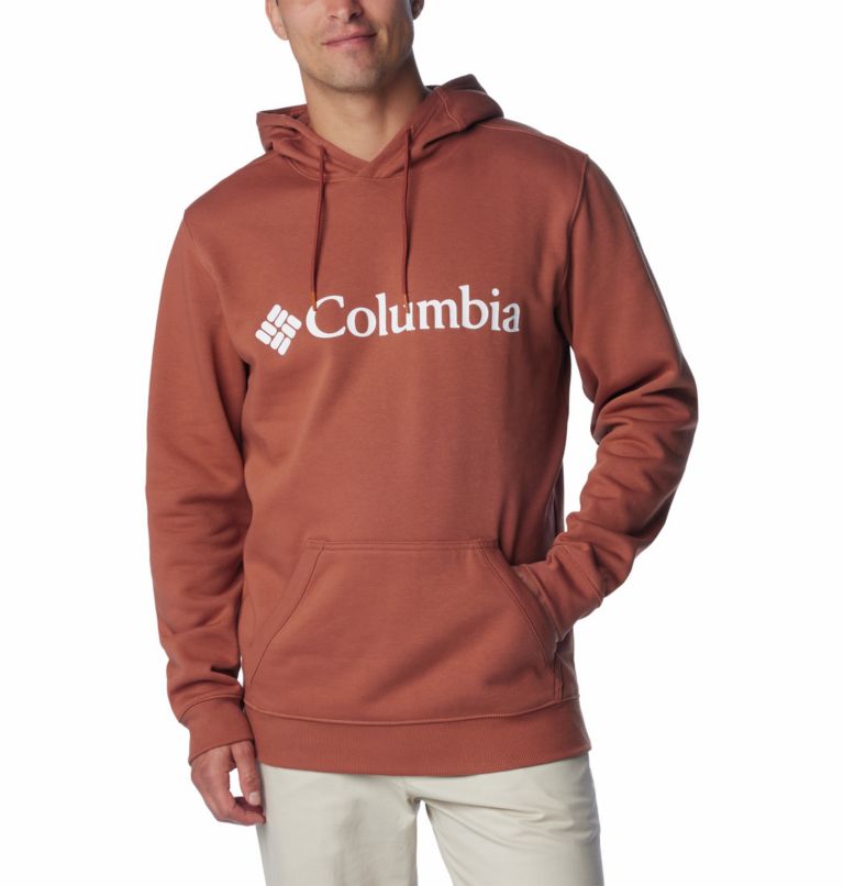 ESSENTIAL LOGO MEN'S RED HOODIE