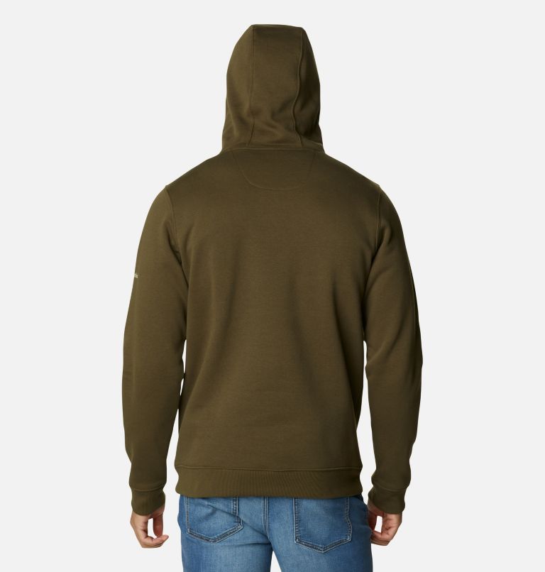 Men’s CSC Basic Logo II Hoodie, Color: Olive Green, Ancient Fossil