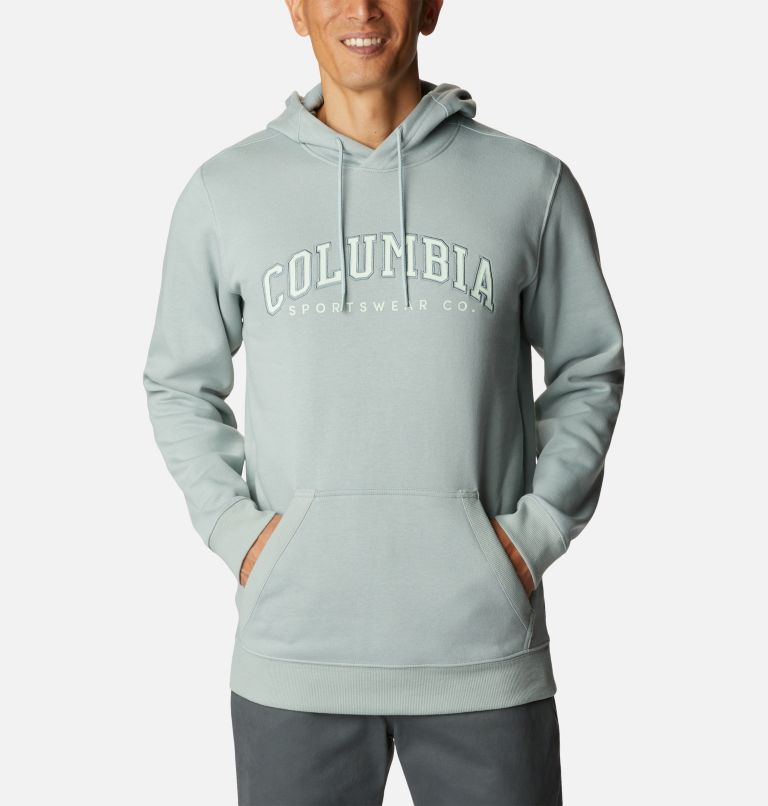 Men’s CSC Basic Logo II Hoodie, Color: Niagara, CSC Varsity Arch 2, image 5