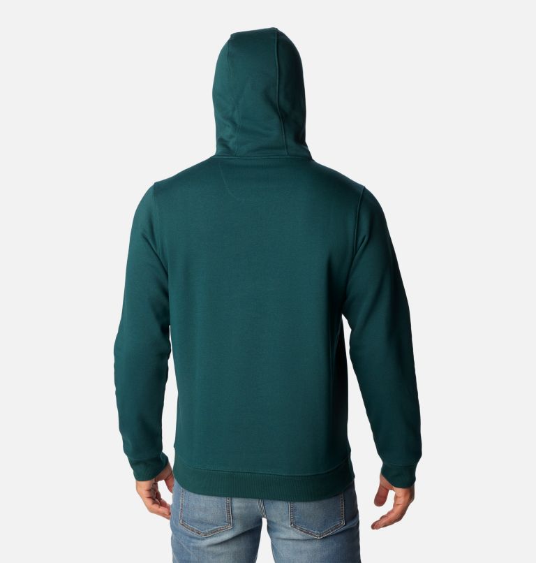 Thumbnail: Men’s CSC Basic Logo II Hoodie, Color: Night Wave, Branded Shadow Graphic, image 2