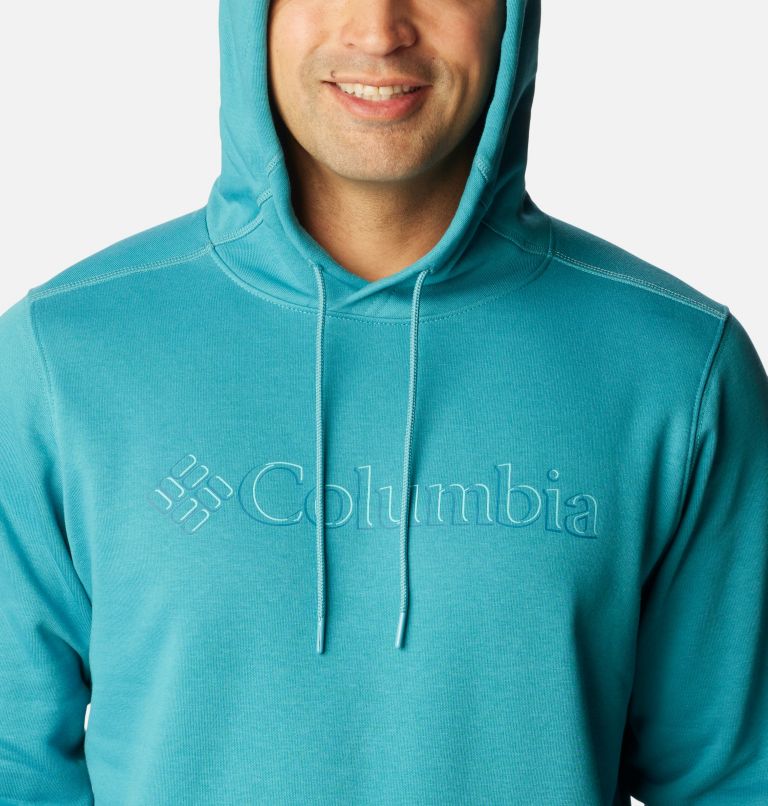 Men’s CSC Basic Logo II Hoodie, Color: Shasta, Branded Shadow Graphic, image 4