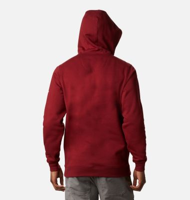 Sudadera CSC Basic Logo&trade; II para hombre CSC Basic Logo&trade; II Hoodie | 023 | S, Red Jasper, White, back