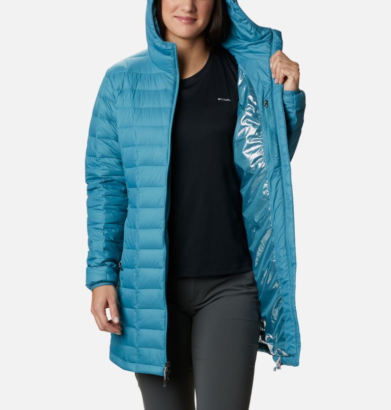 Women’s Voodoo Falls 590 TurboDown Mid Jacket, Color: Canyon Blue, image 5