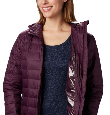 columbia women's voodoo falls 590 turbodown hooded jacket