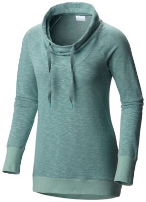 slouch neck hoodie