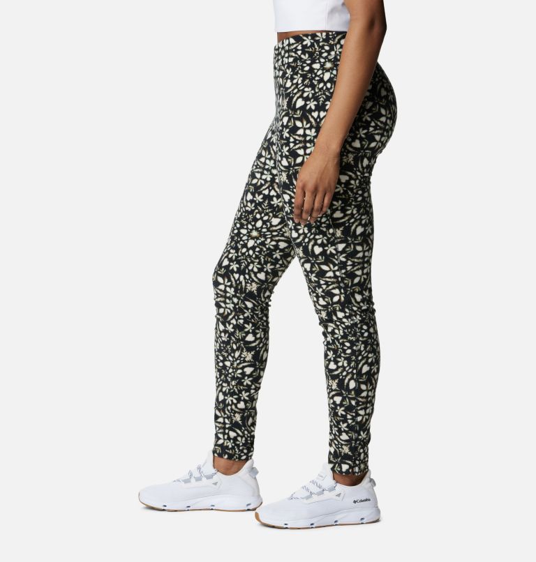 Printed on sale fleece leggings