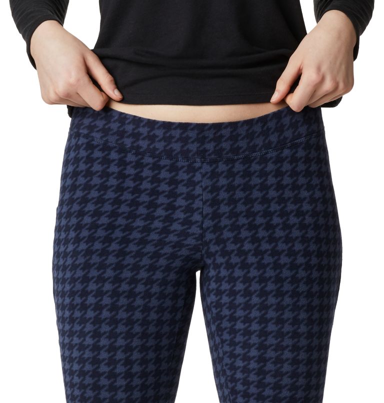Glacial Fleece Printed Legging | 472 | XS, Color: Dark Nocturnal Houndstooth, image 4