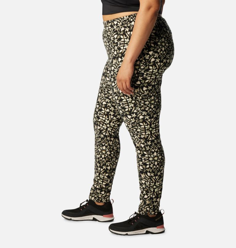 Women's Glacial™ Fleece Printed Leggings - Plus Size