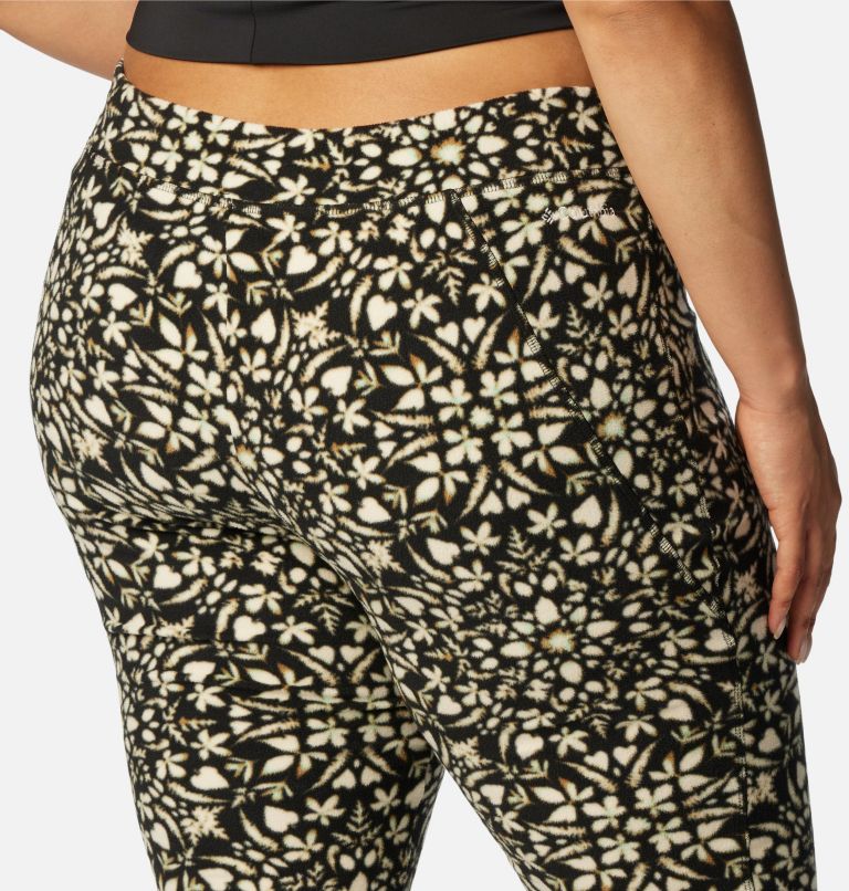 Giraffe Print Leggings - Plus Size