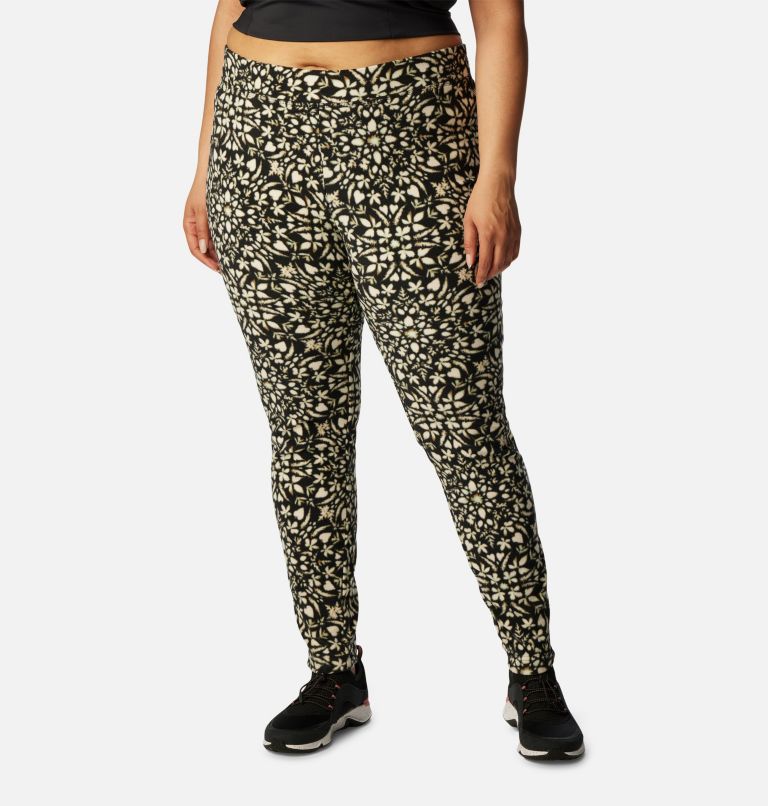 plus Size Yoga Pants with Pockets 3x Women's Mixed Color Printed Stretch  Yoga