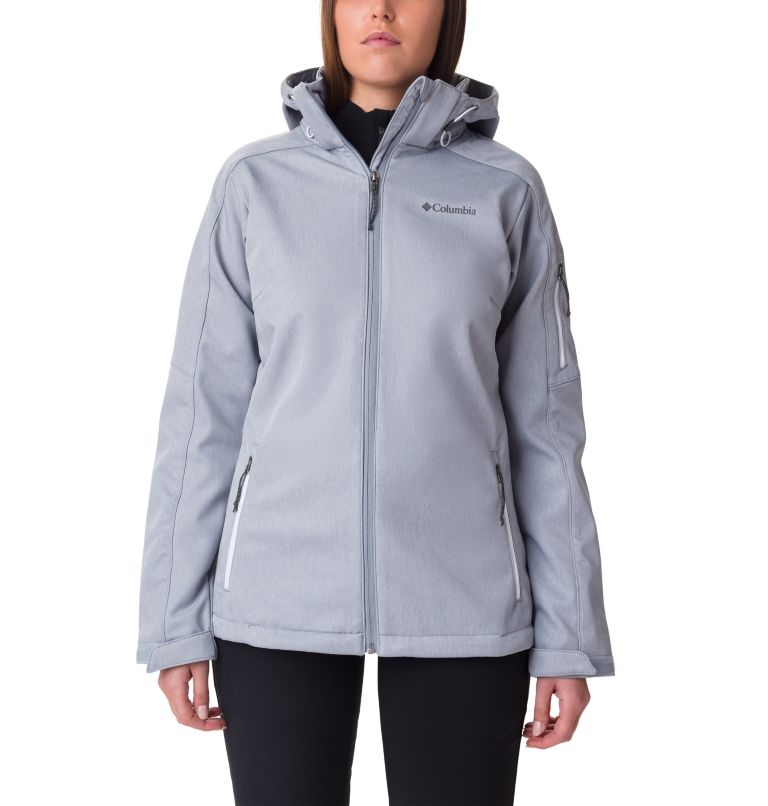 Women’s Cascade Ridge Softshell Jacket , Color: Tradewinds Grey Heather, image 1
