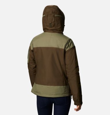 Women's Challenger&trade; Pullover Jacket Challenger&trade; Pullover | 101 | L, Olive Green, Stone Green, Black, back